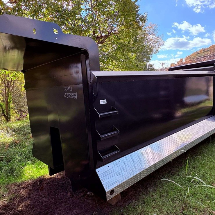 New 16' Ox Body Dump Body with High Lift Gate