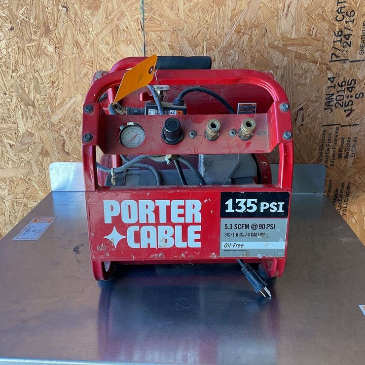 Porter Cable Air Compressor - Works