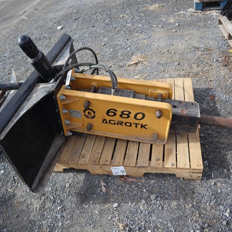 Agrotk 680 Hydraulic Concrete Breaker