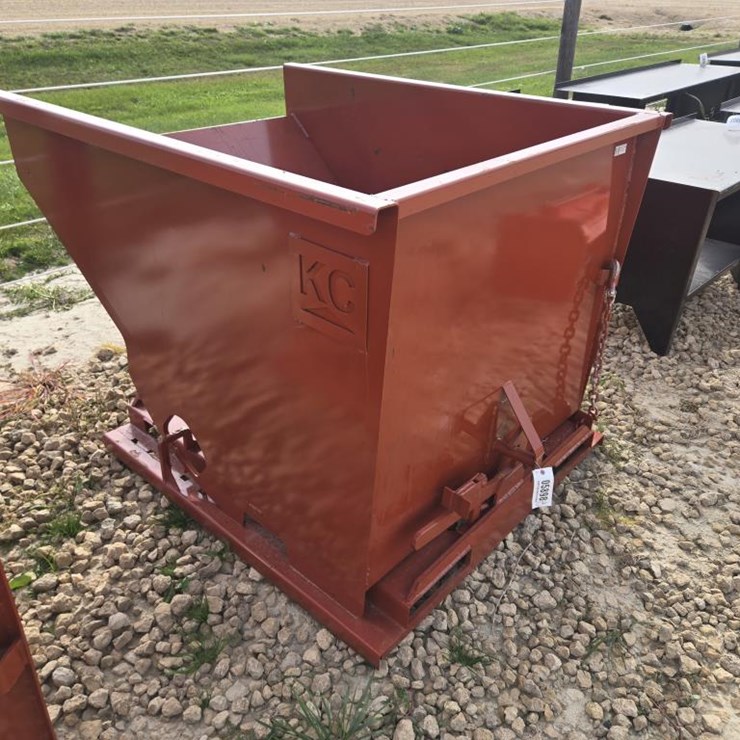 #5898 • NEW 2 YD SELF DUMPING HOPPER