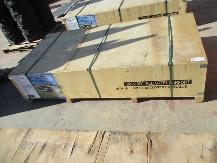 new-unused-20'-x-30'-all-steel-carport,-image-1