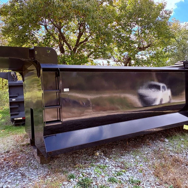 New 16' Ox Body Dump Body with High Lift Gate