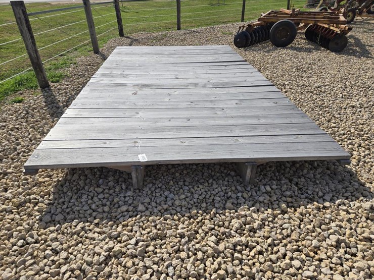 #5833-•-new-8'-x-16'-wooden-flat-rack-image-2