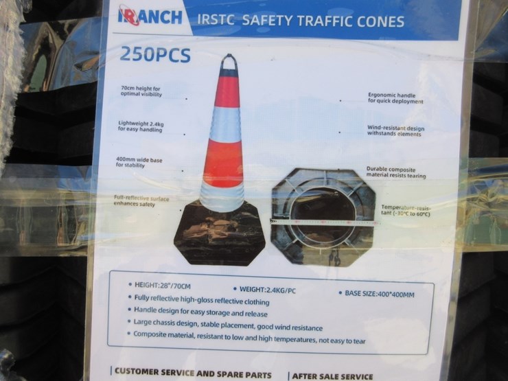 new-unused-ir-traffic-safety-cones,-image-4