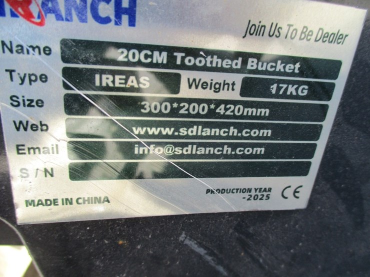 new-unused-ir-8"-mini-excavtor-tooth-bucket-image-5