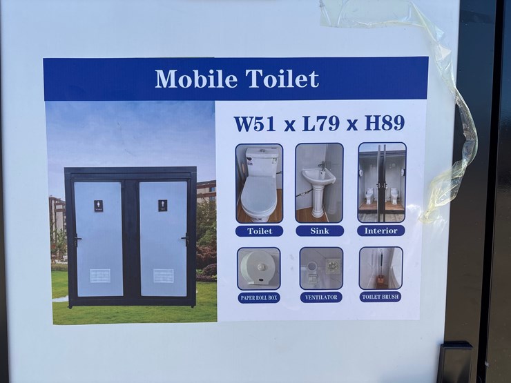 #24570-•-portable-restroom,-mounted-on-caster-wheels-image-2