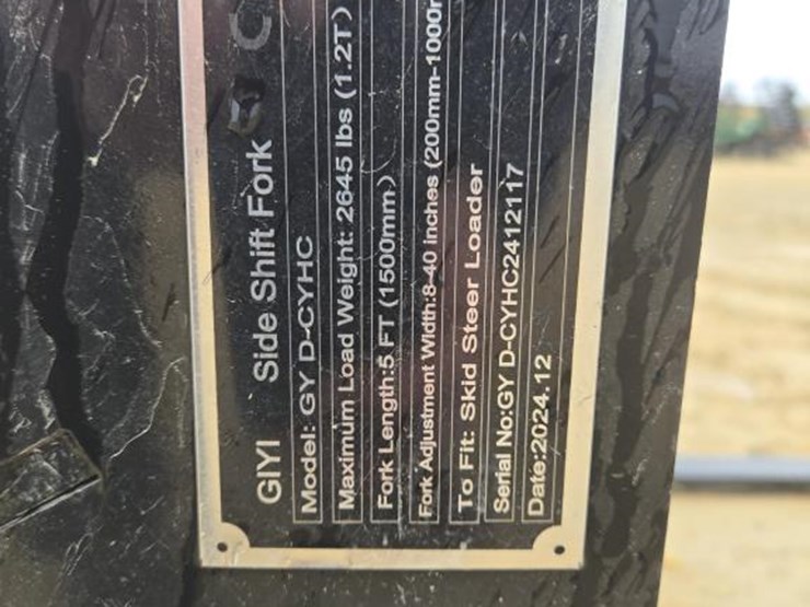 #5920-•-new-60"-hyd.-adjustable-skid-steer-pallet-forks-image-7