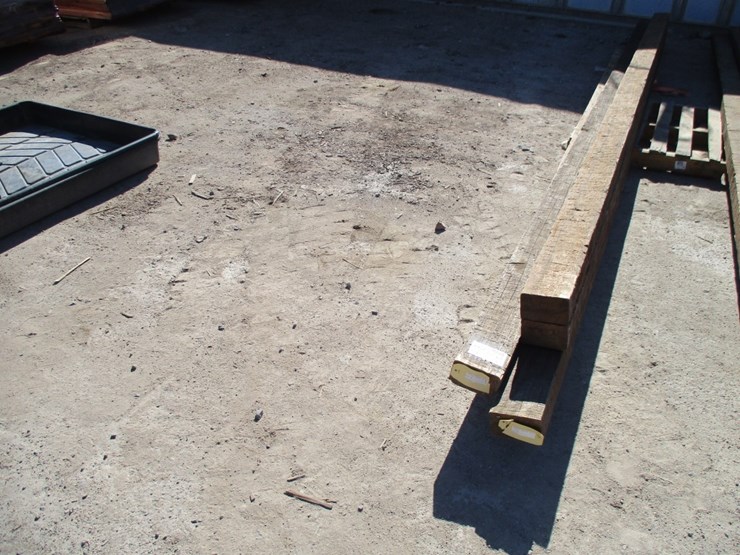 lot-of-(4)-unused-4"-x-6"-x-18'-wood-beams-image-2