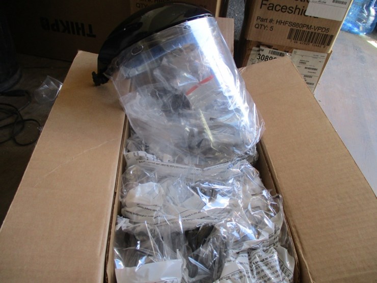 new-unused-5-piece-bullard-face-shields-image-2