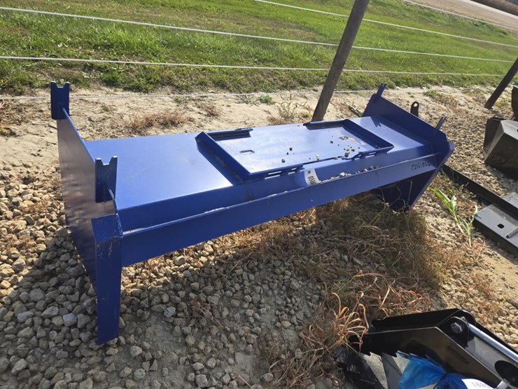 #5892-•-new-8'-skid-steer-economy-snow-pusher-image-4