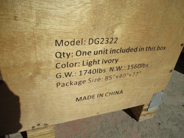 new-unused-23'x22'-double-garage-steel-shed-image-4