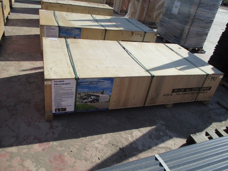 new-unused-20'-x-30'-all-steel-carport,-image-3