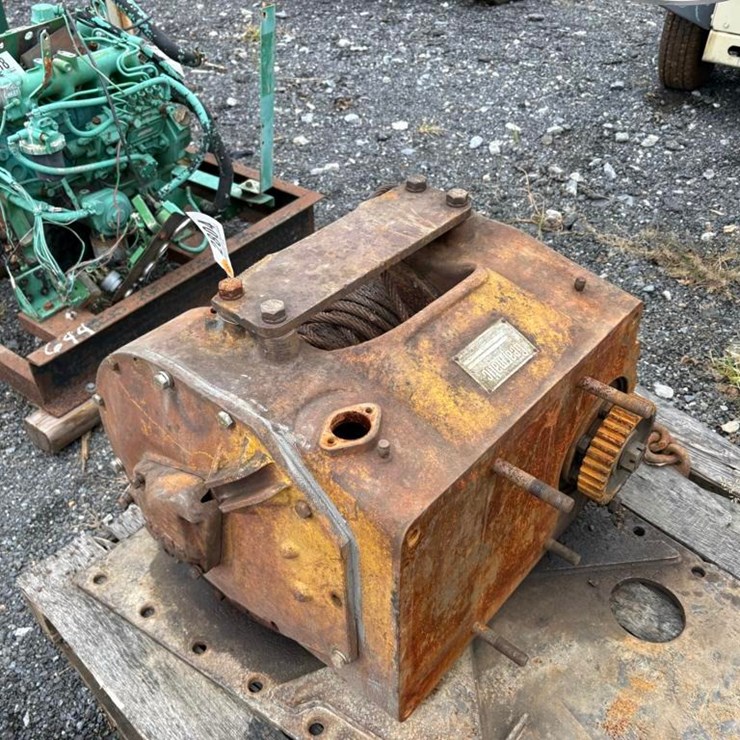Gear-o-Matic Bulldozer Winch
