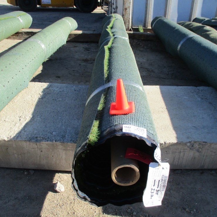 Unused Roll Of Artificial Turf