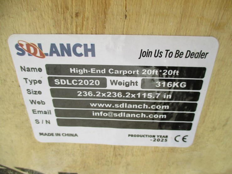 new-unused-20'-x-20'-all-steel-carport-image-6