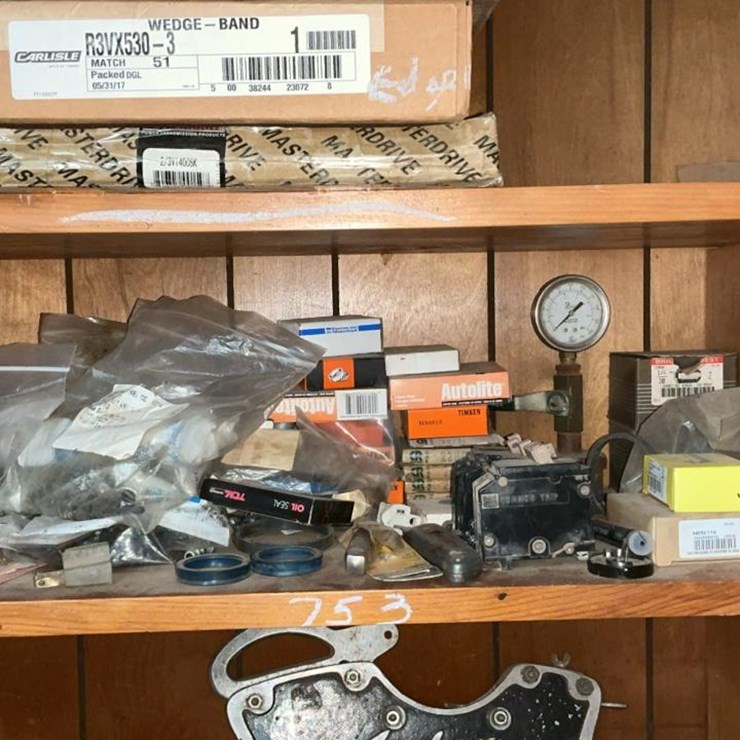 #753 • Grinder Stones, Spider Gauge, Bearings and Miscellaneous Parts