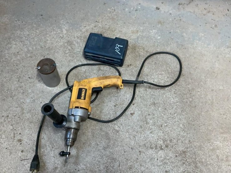 #109-•-dewalt-1/2”-electric-drill-and-bits-image-2