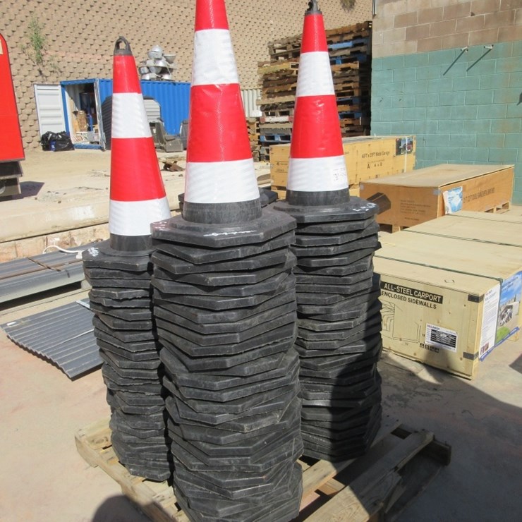 New Unused IR Traffic Safety Cones,