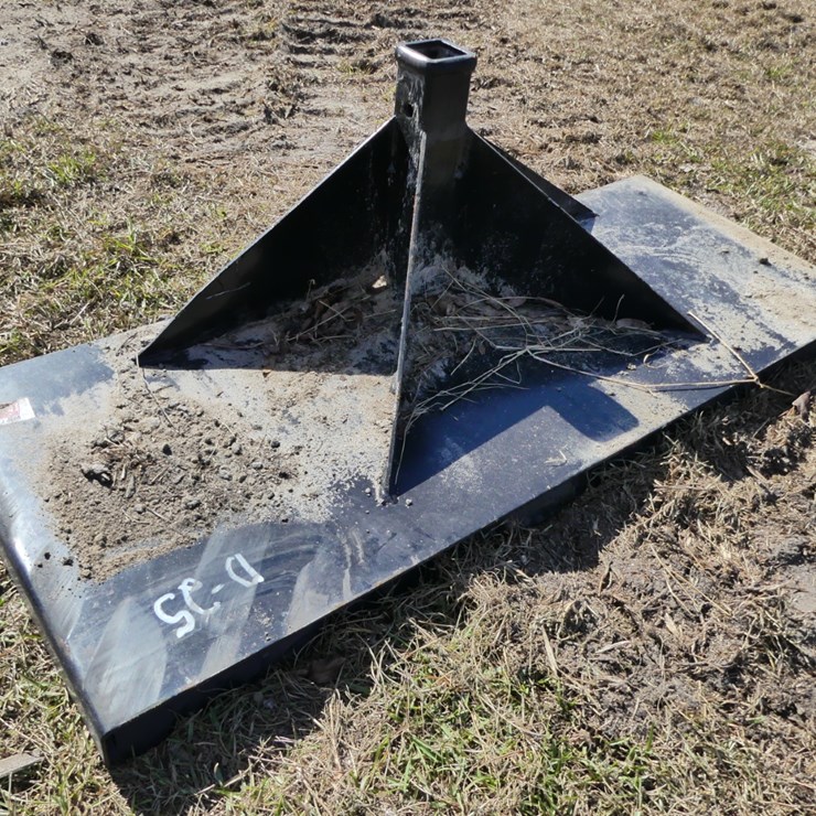 Kivel Quick Attach Hitch Plate