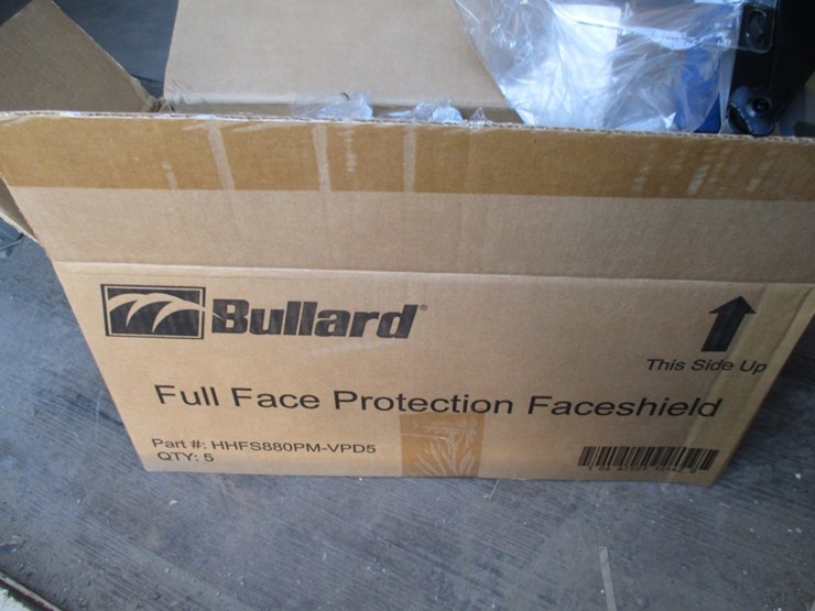 new-unused-5-piece-bullard-face-shields-image-3
