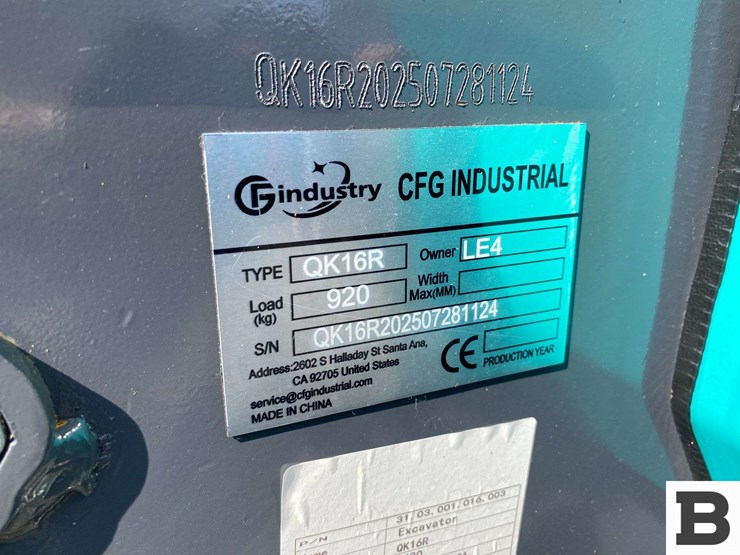 2025-cfg-industrial-qk16r-mini-excavator---eltopia,-wa-image-12