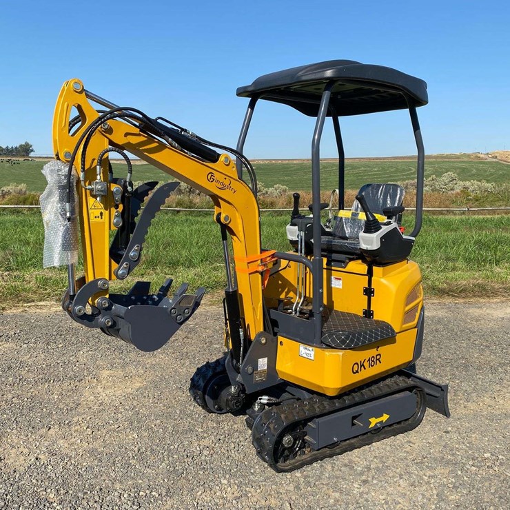 2025 CFG Industrial QK18R Mini Excavator - Eltopia, WA