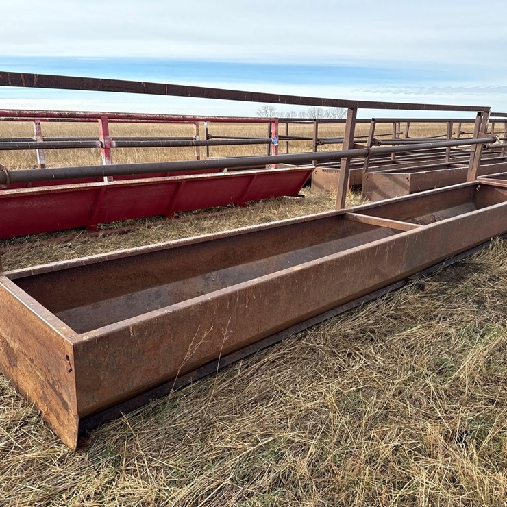 Fenceline Feed Bunk
