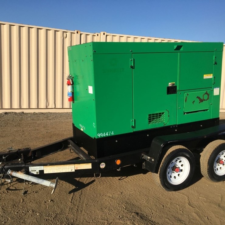 2017 MultiQuip DCA-45SS1U4F 45KVA Generator,