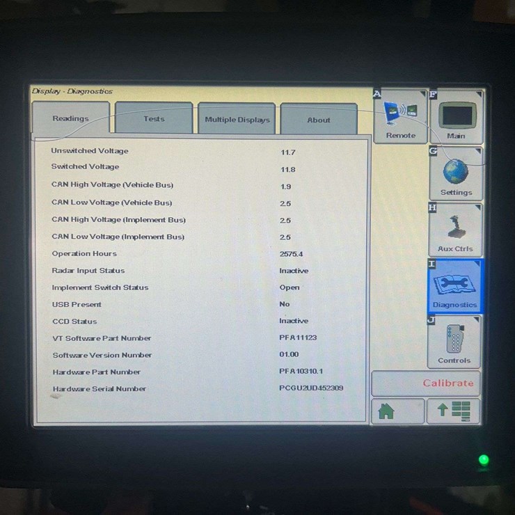 JD 2630 Touchscreen Display