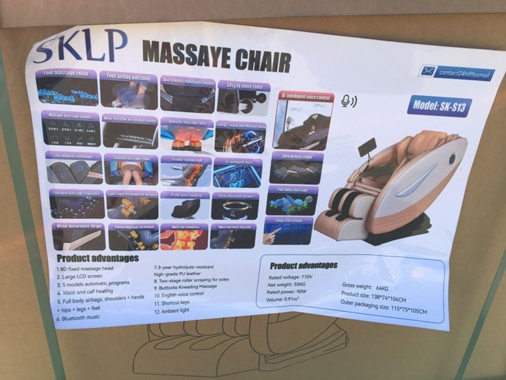 unused-sklp-sk13-massage-chair-w/large-lcd-image-3