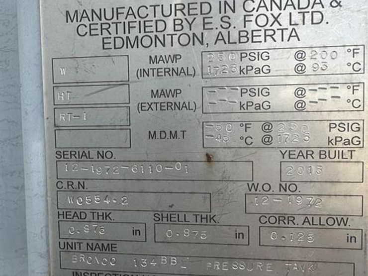 2013-e.s.fox-ltd-bronco-134-bbl-pressure-tank-vertical-separator,-clean-condition-image-5