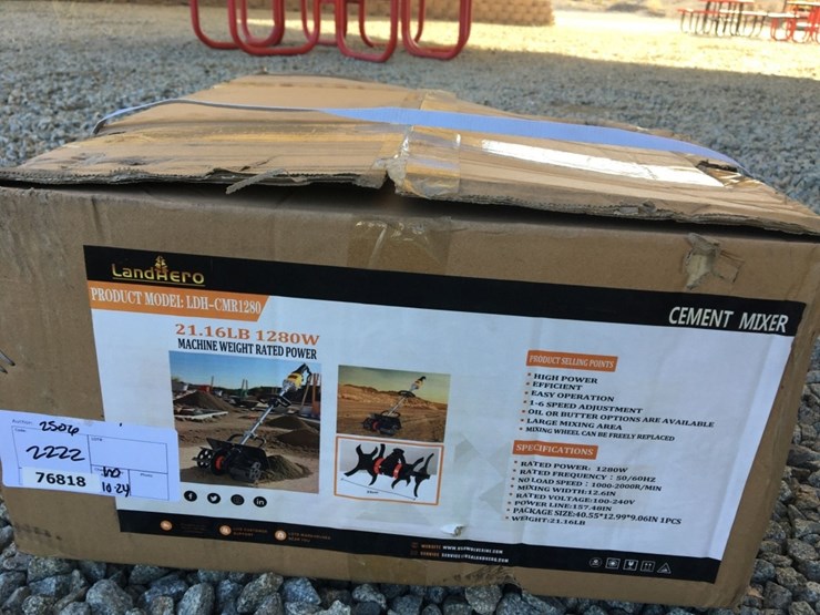 unused-landhero-ldh-cmr1280-portable-cement-image-3