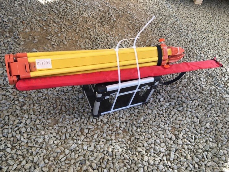unused-survey-equipment-w/grade-rod-&-tripod.-image-1