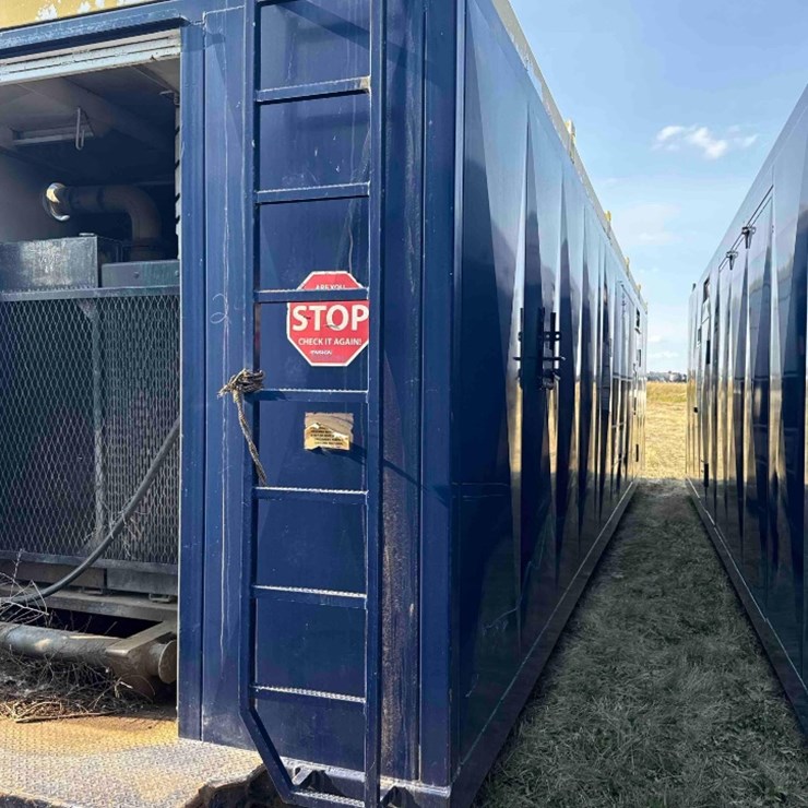 Tesco Top Drive House W/Detroit Diesel Series 60 500KW Diesel Generator Set