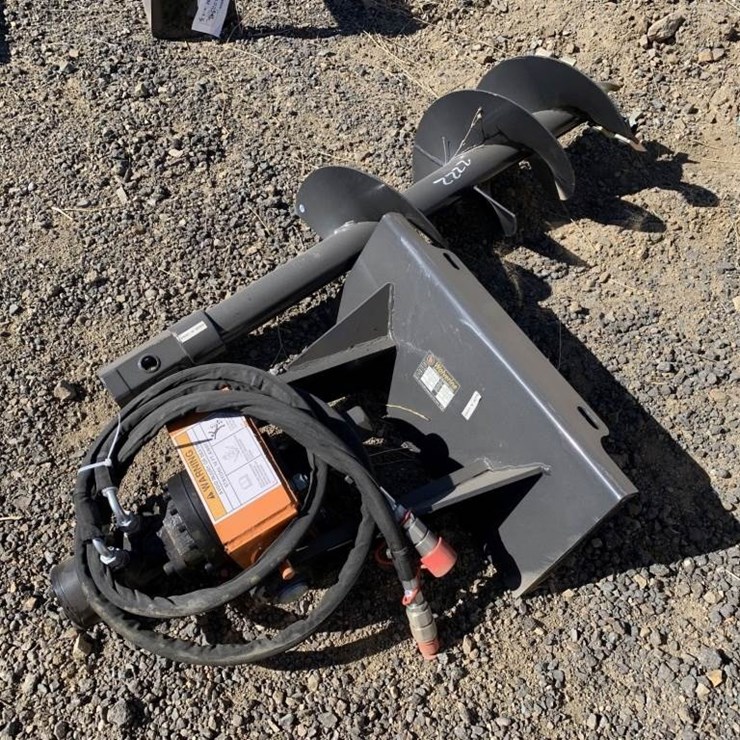 Unused Wolverine MAD-12-12D Hydraulic Auger