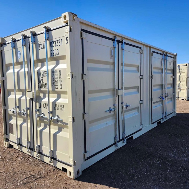 20 ft. Open Side Container