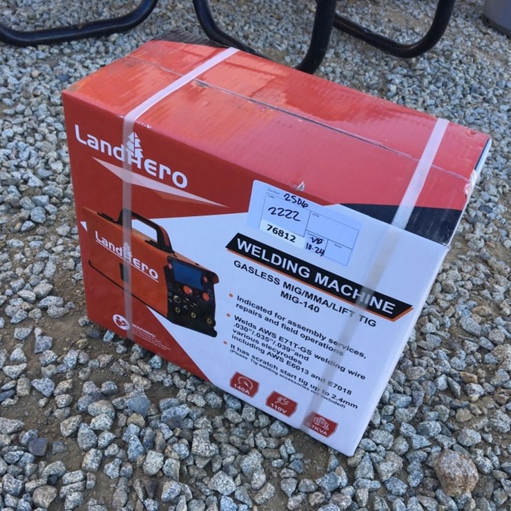 Unused LandHero MIG-140 Mig/Tig Welder,