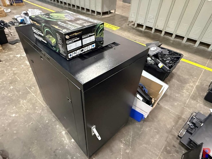 sysracks-server-rack-w/-temp-set,-apc-power-supply,-hp-400-printer,-hp-68710-printer,-scan-snap-ix5-image-6