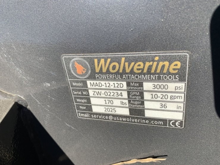 unused-wolverine-mad-12-12d-hydraulic-auger-image-5