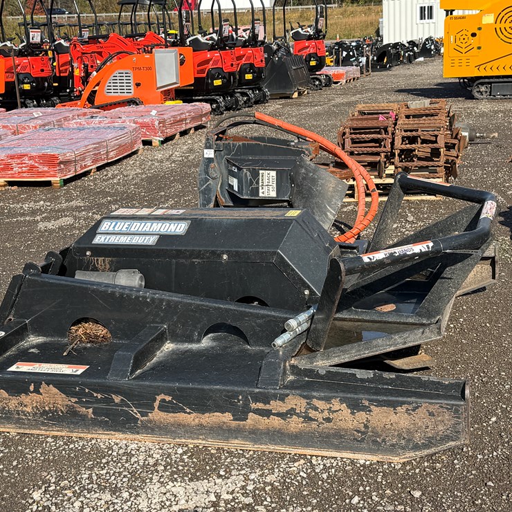 #38 • BLUE DIAMOND 72" SKID STEER ROTARY CUTTER