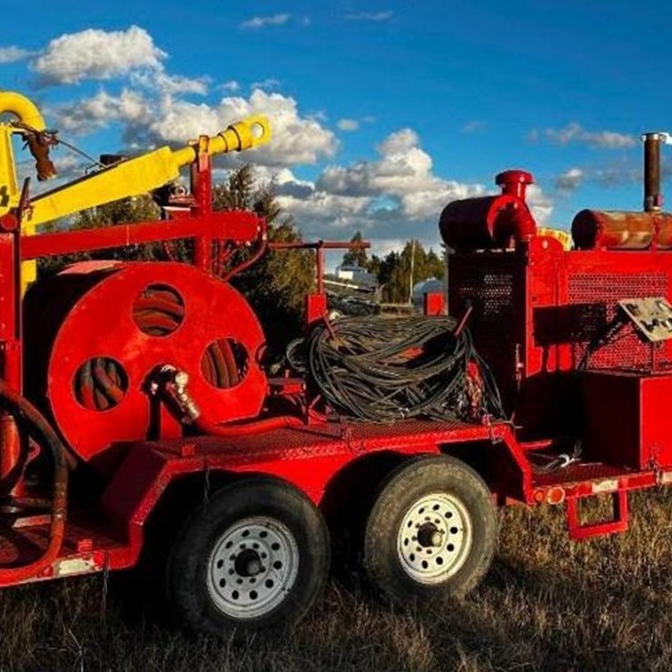 2012 EVCO 120T Power Swivel Trailered