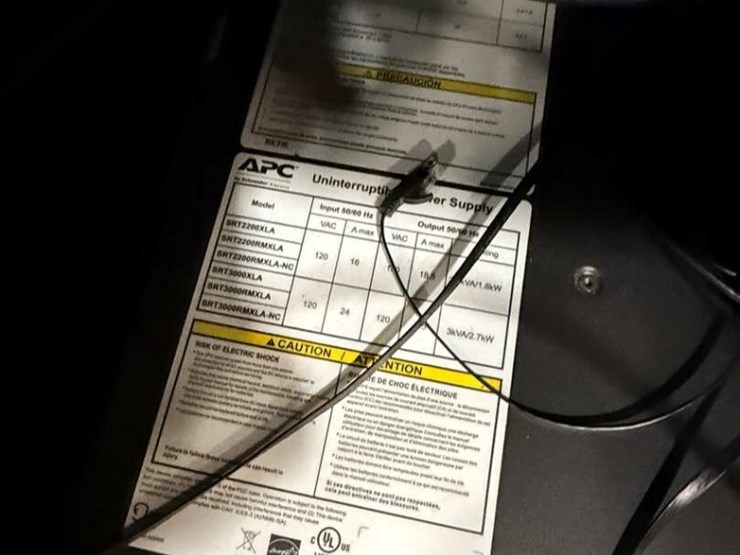 sysracks-server-rack-w/-temp-set,-apc-power-supply,-hp-400-printer,-hp-68710-printer,-scan-snap-ix5-image-7