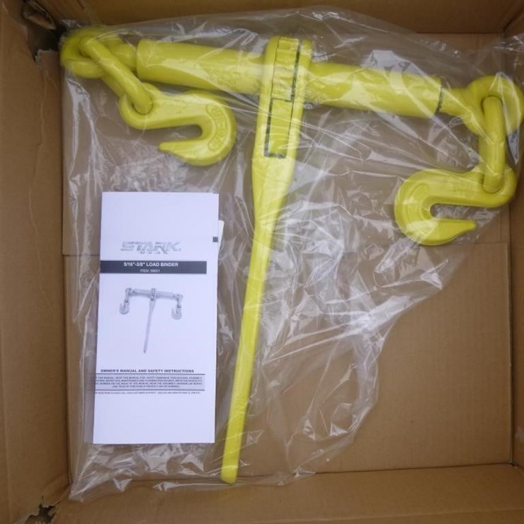 Ratchet Load Binders 3/8" (QTY 4)