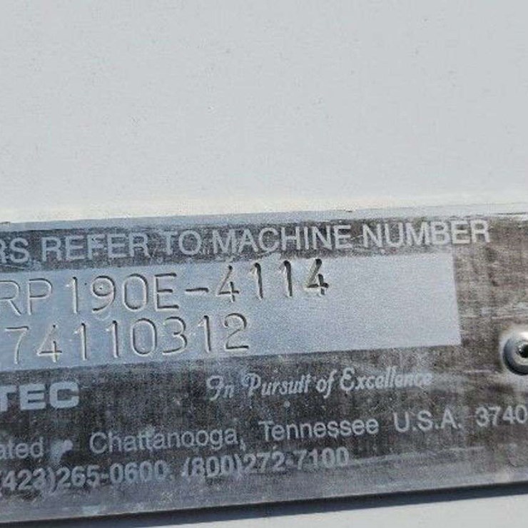 2017 Roadtec Wheel Asphalt Paver w/Omini4