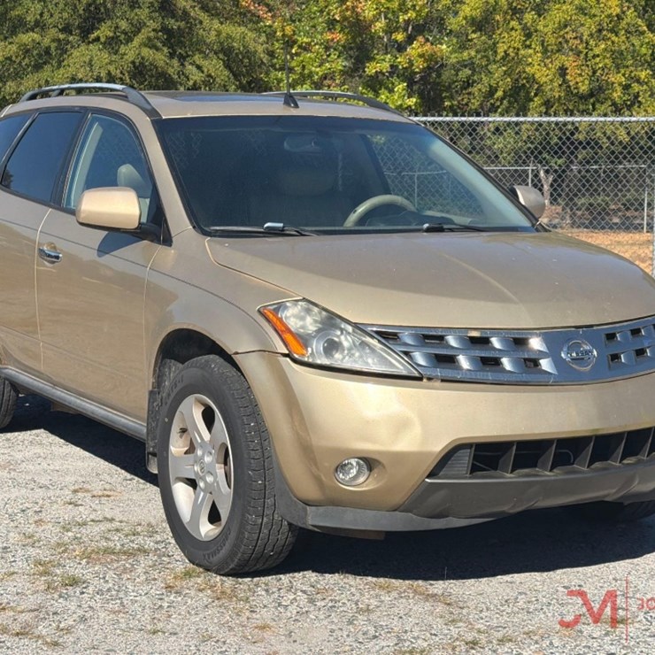 2003 NISSAN MURANO SL