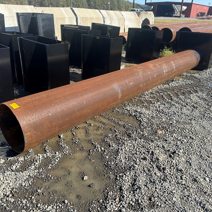 #32742 • 20"x201" Steel Pipe w/Flashboard Pipe Riser