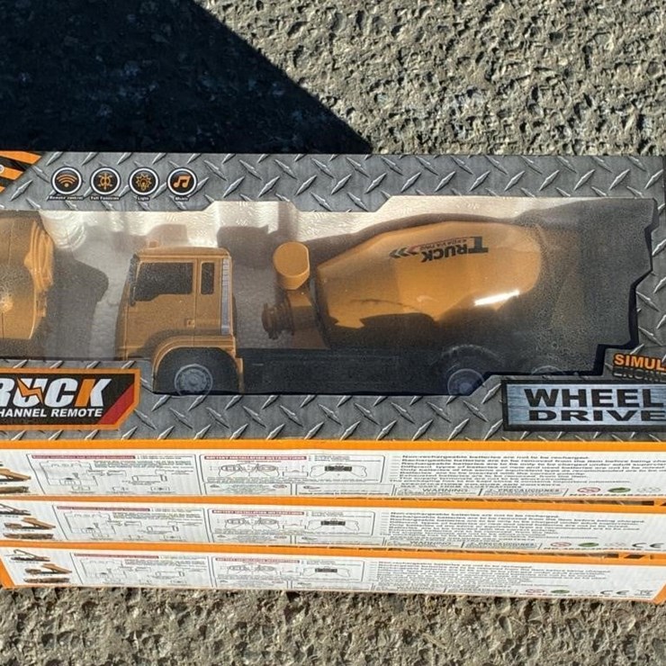 Remote Control Mixer Truck Toy (QTY 3)