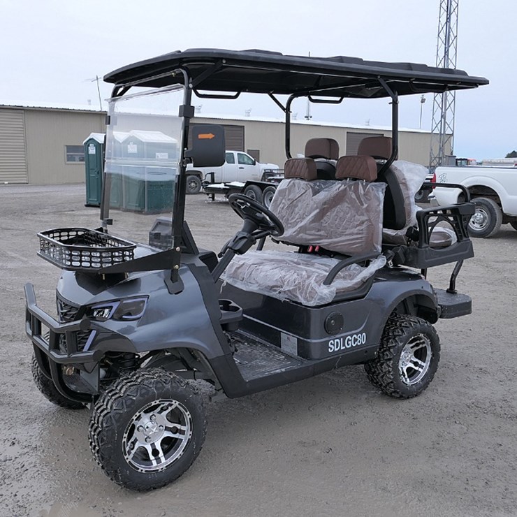 2025 IR 4 IRGC80 4-Seat Elec. Golf Cart, 60v Lithium Battery, Touch Screen