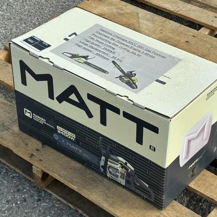 Gasoline Powered Chainsaw 55CC 20"