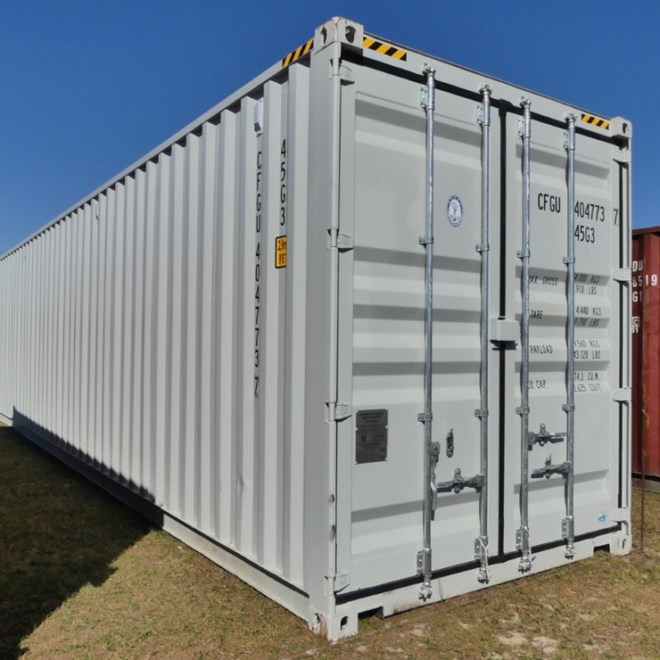 40' High Cube Multi-Door Shipping Container
